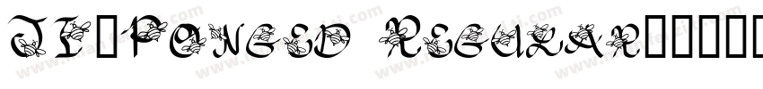 JI-Ponged Regular字体转换